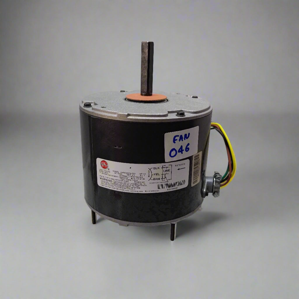 US MOTORS Fan Motor (KA55HXDTA521) - 1PH - 240V - 1075 RPM - 1/3 HP - Mangeer Online