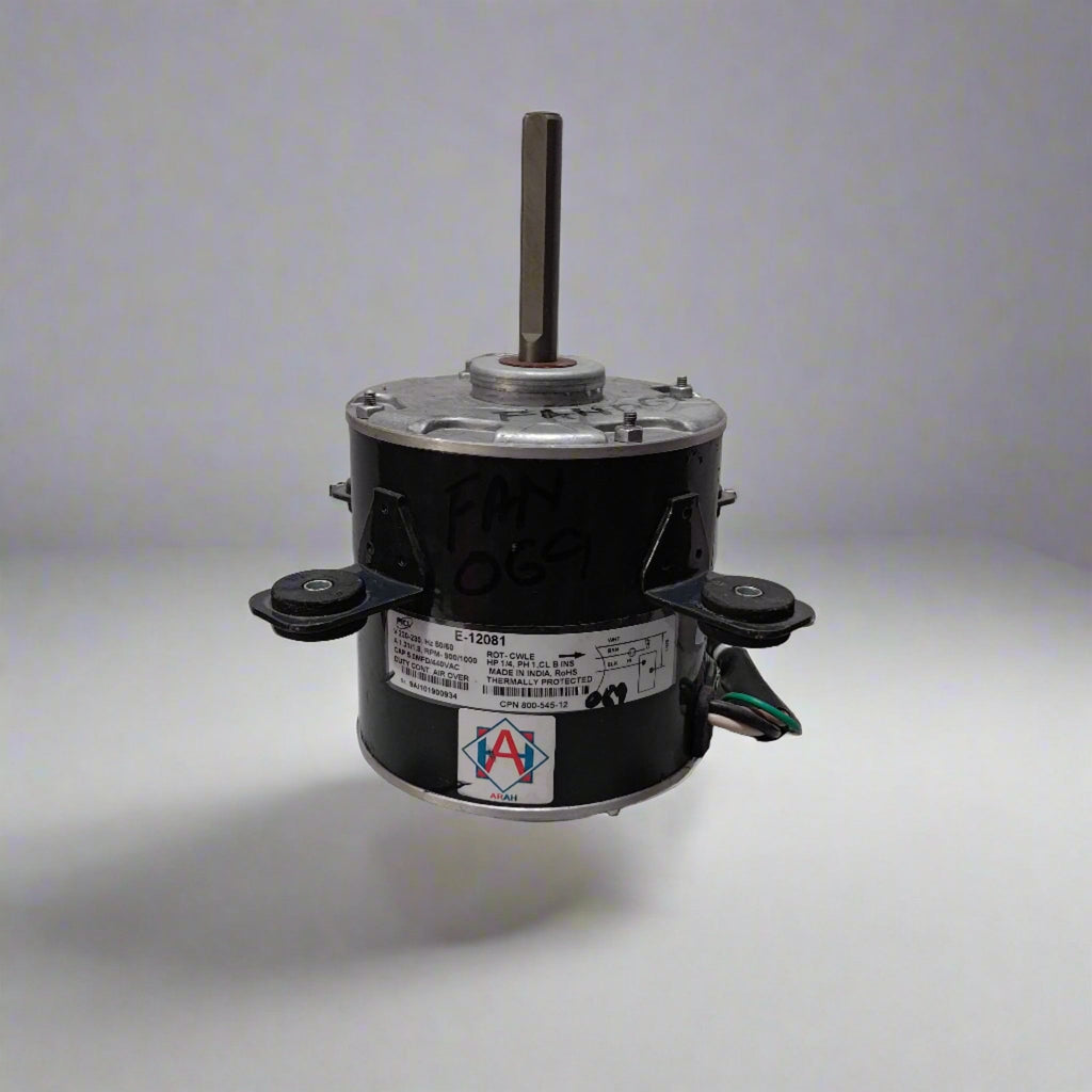 PICL Fan Motor (E - 12081) - 1PH - 230V - 900/1000 RPM - 1/4HP - Mangeer Online