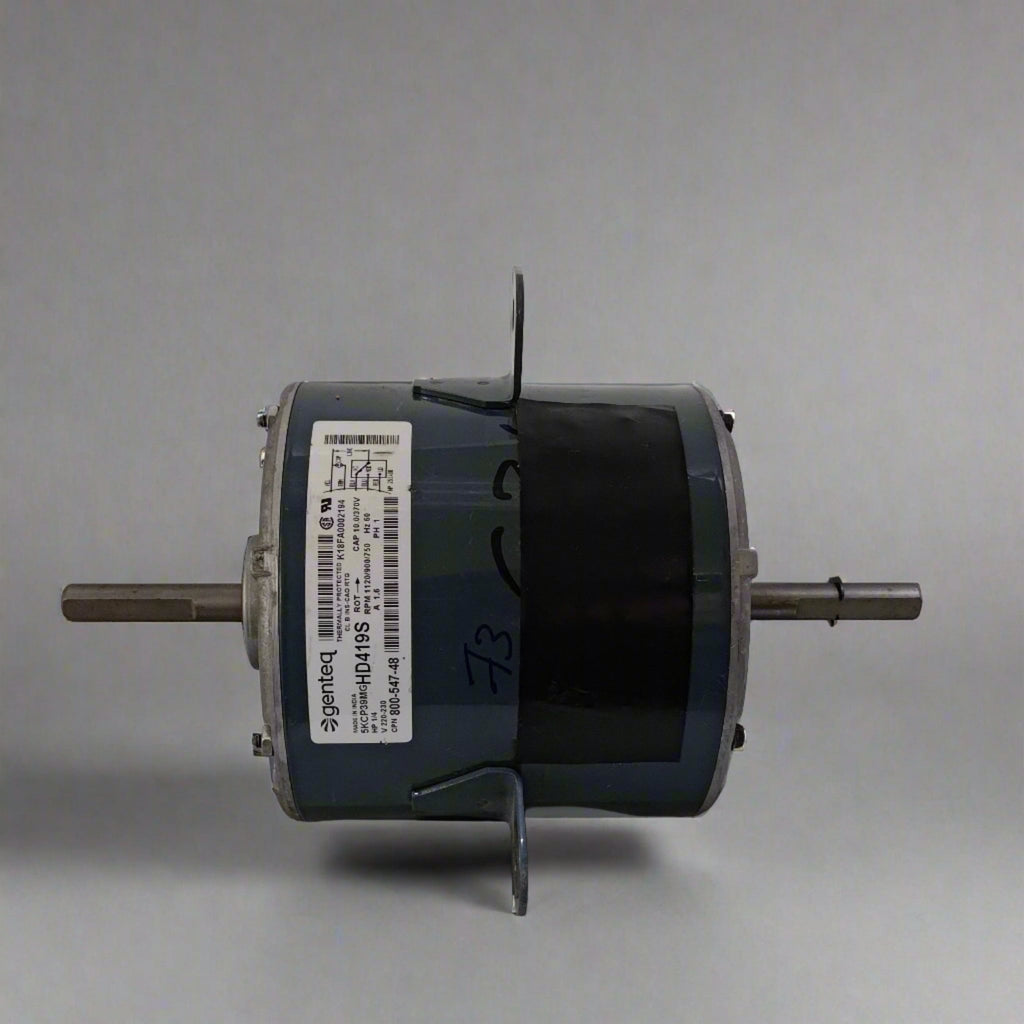 Genteq Fan Motor (5KCP39MG - HD419S) - 1PH - 230V - 1120/900/750 RPM - 1/4HP - Mangeer Online