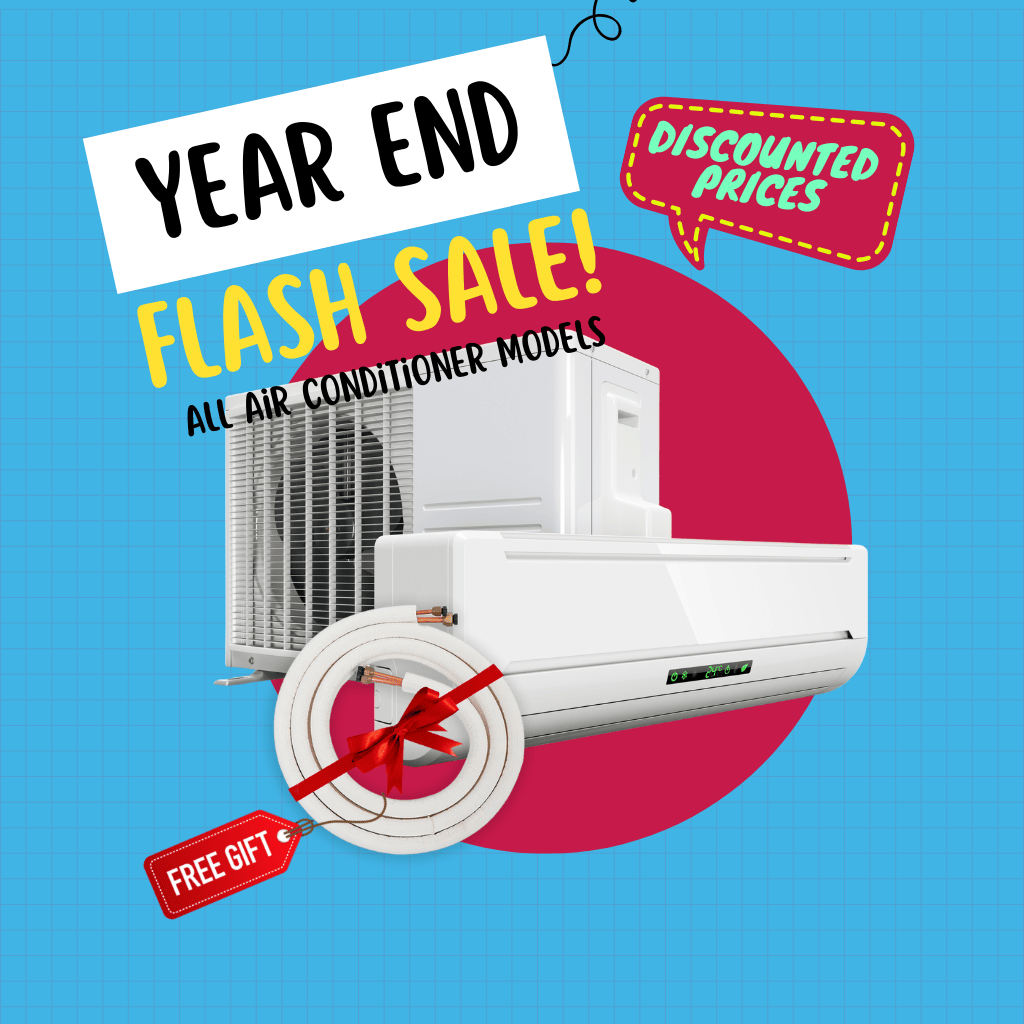 Year End Sale – Complete AC Package! Free Pipekit With Every AC! - Mangeer Online