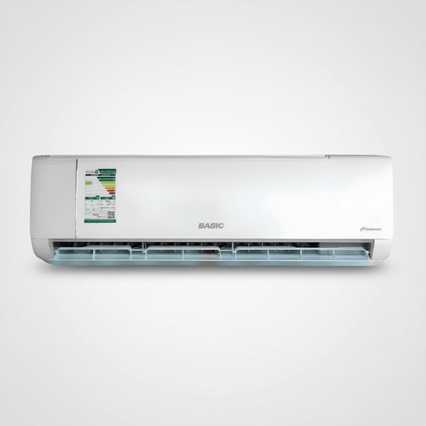 BASIC Inverter 2 Ton (21,200 BTU) Split Wall Air Conditioner – Hot & Cold | Wi - Fi, Self - Clean - Mangeer Online