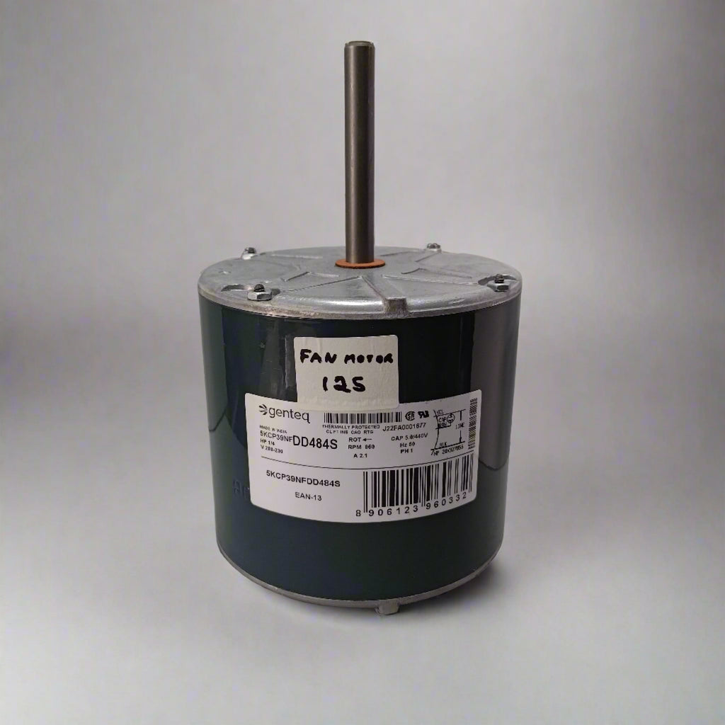 Genteq Fan Motor (5KCP39NF DD484S) - 1PH - 230V - 850 RPM - 1/4 HP