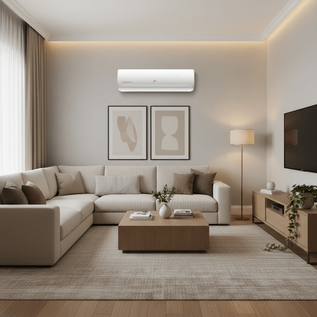 Zamil Classic 1.9 Ton (23,000 BTU) Split Wall Air Conditioner – Cold Only | 4 - Way Airflow, Gold - Fin, Made in Saudi Arabia - Mangeer Online